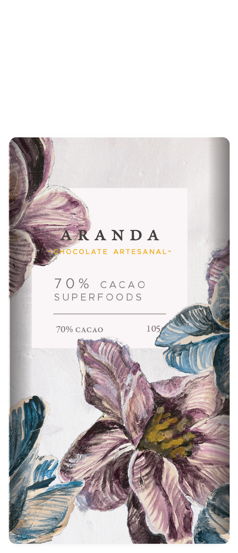 70% Cacao + Superfoods - Chocolate Oscuro con Superalimentos y Frutos Secos