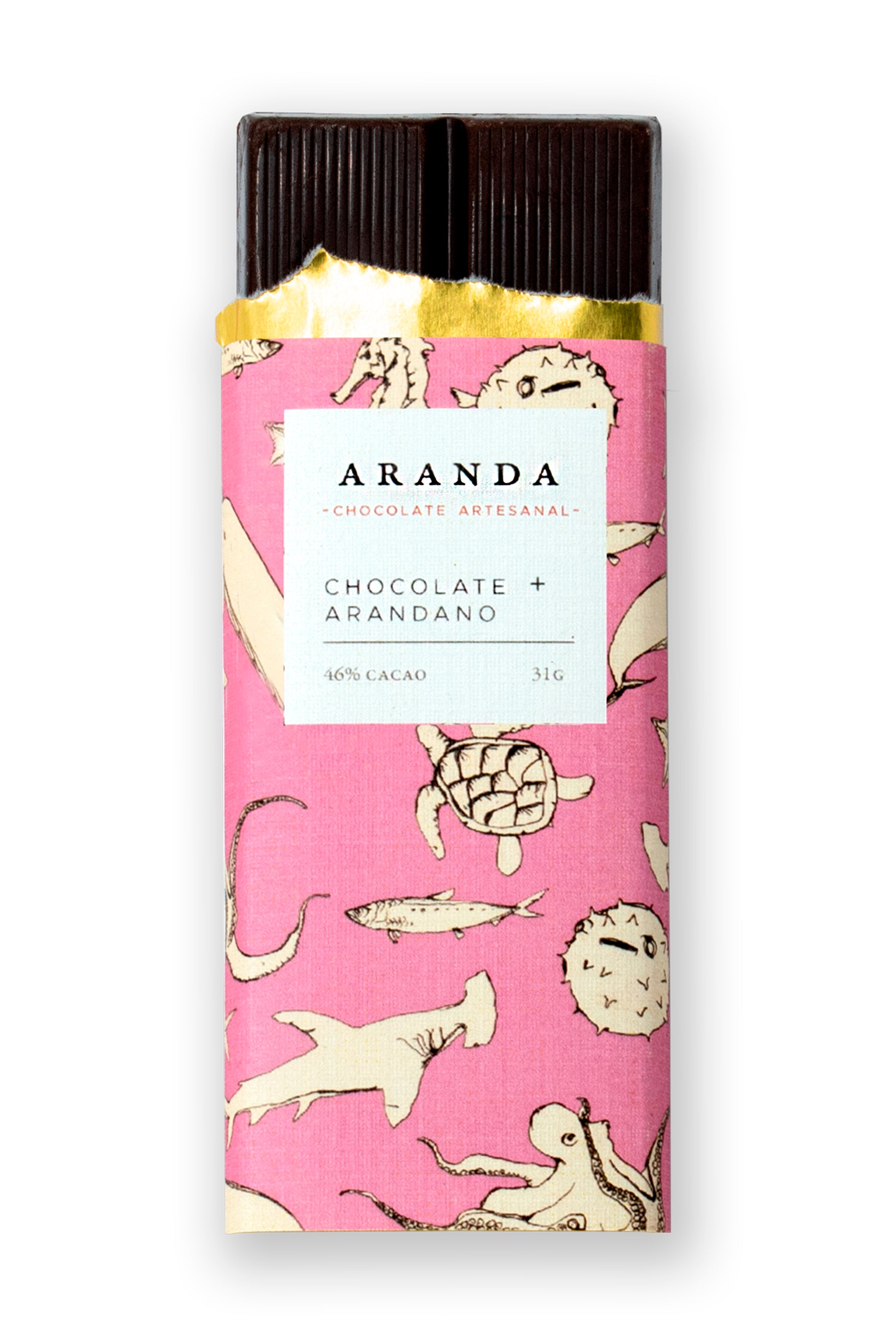 Arándano - Aranda honest chocolate