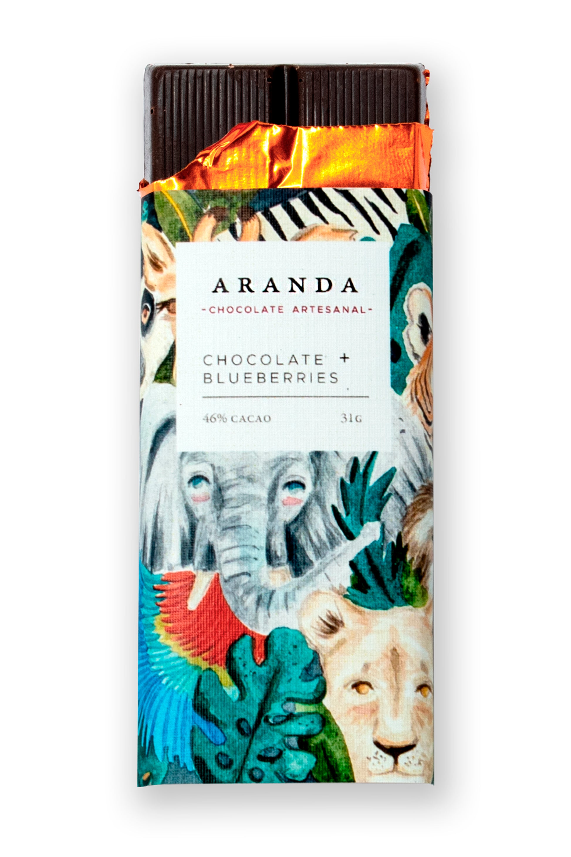 Mora azul - Aranda honest chocolate