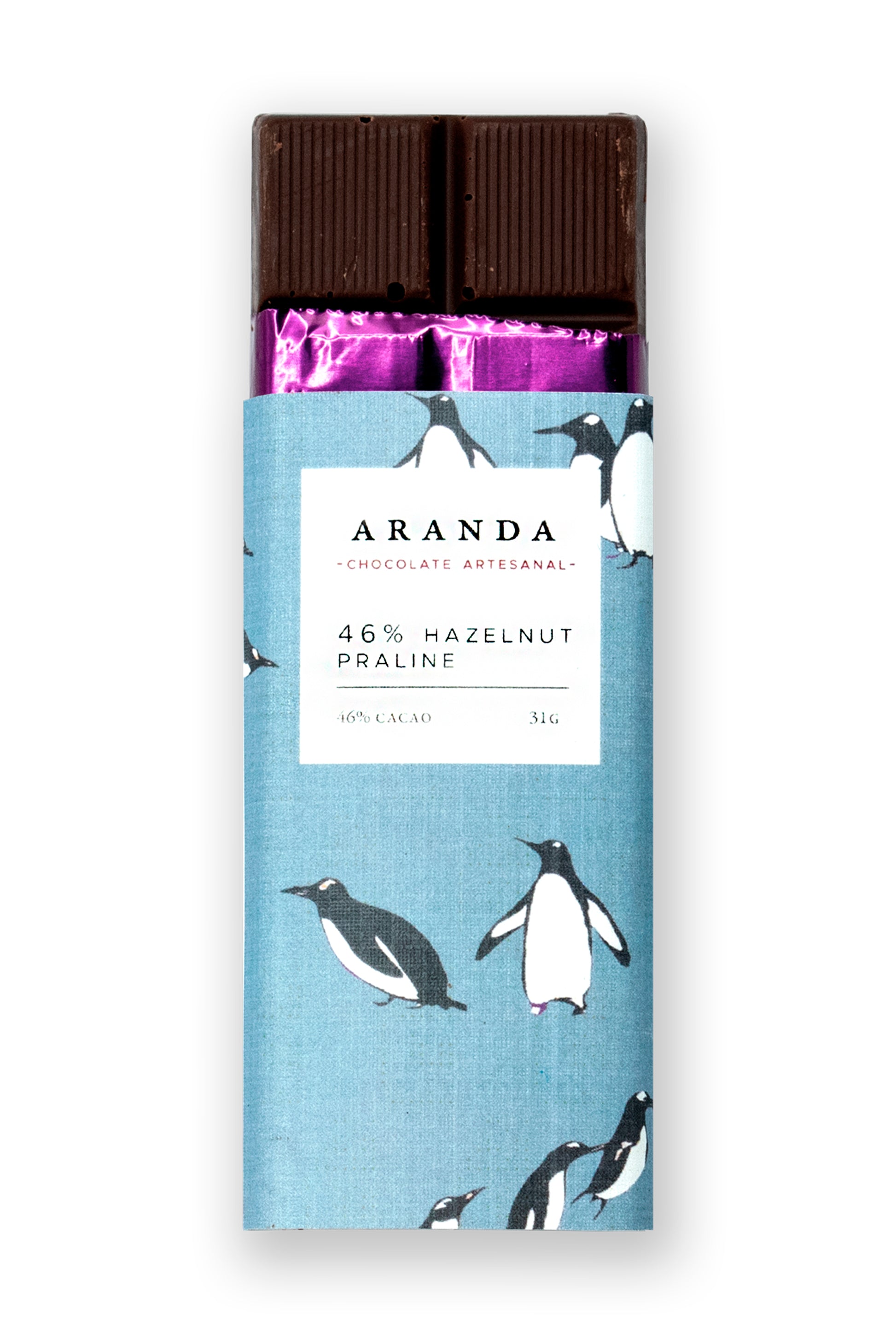 Praline de avellana - Aranda honest chocolate