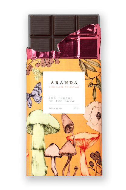 Trozos de avellana - Aranda honest chocolate