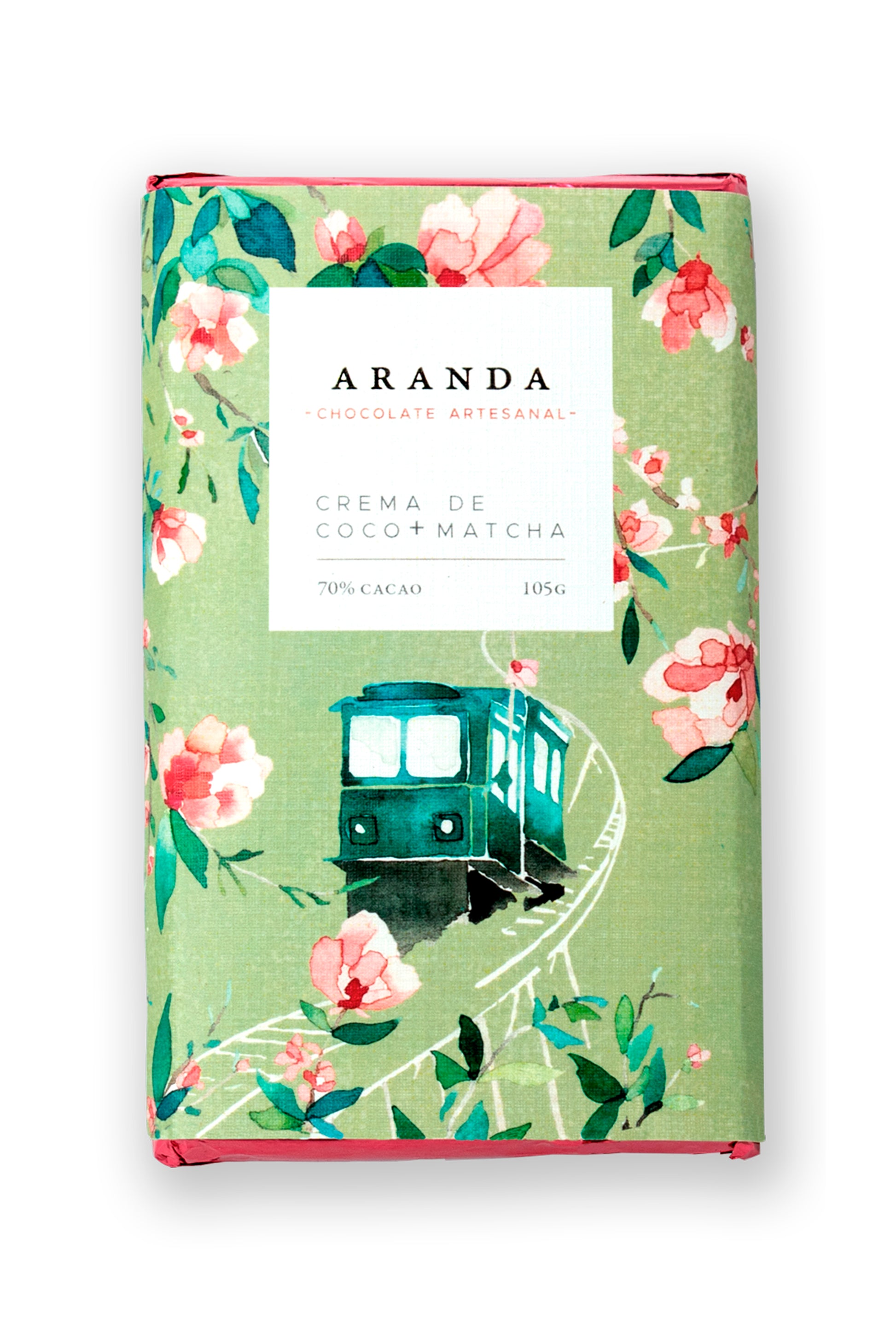 Crema de coco + matcha - Aranda honest chocolate