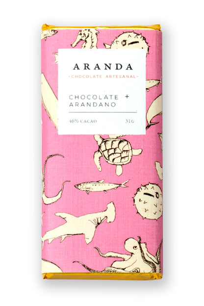 Arándano - Aranda honest chocolate