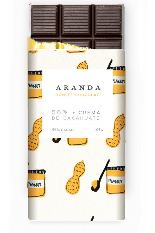 Crema de cacahuate - Aranda honest chocolate